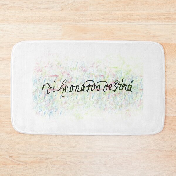 Item preview, Leonardo da Vinci signature  designed and sold by mikoala50.