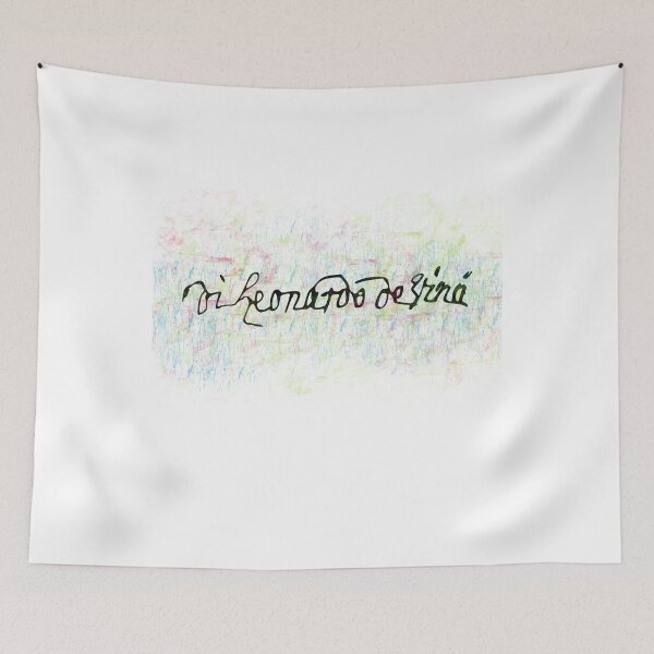Item preview, Leonardo da Vinci signature  designed and sold by mikoala50.