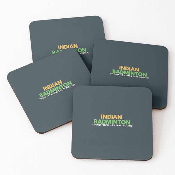 Item preview, Indian Badminton - Proud Moment designed and sold by GlobalHunt.