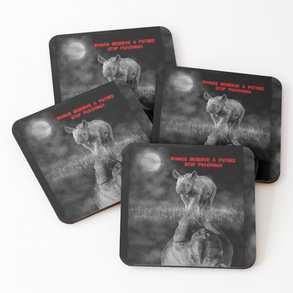 Item preview, Rhinos deserve a future designed and sold by Conservation Art Emporium.