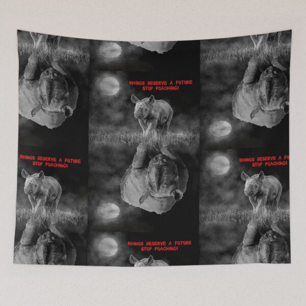 Item preview, Rhinos deserve a future designed and sold by Conservation Art Emporium.