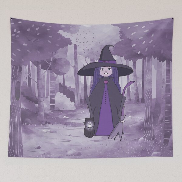Item preview, Purple Woodland Witchery Cheeky Witch® designed and sold by cheekywitch.