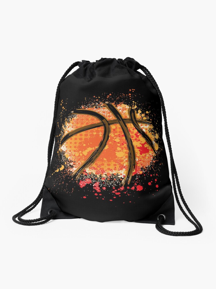 Mochila saco for Sale con la obra «baloncesto naranja» de zaher97
