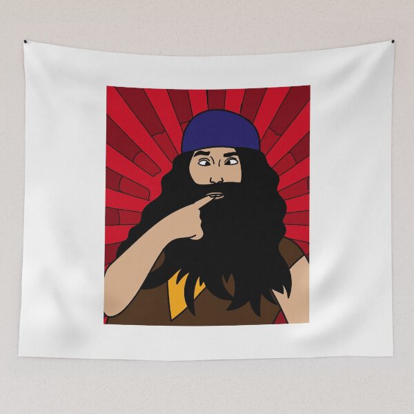 Item preview, Crazy Long Beard Hipster designed and sold by flofin.
