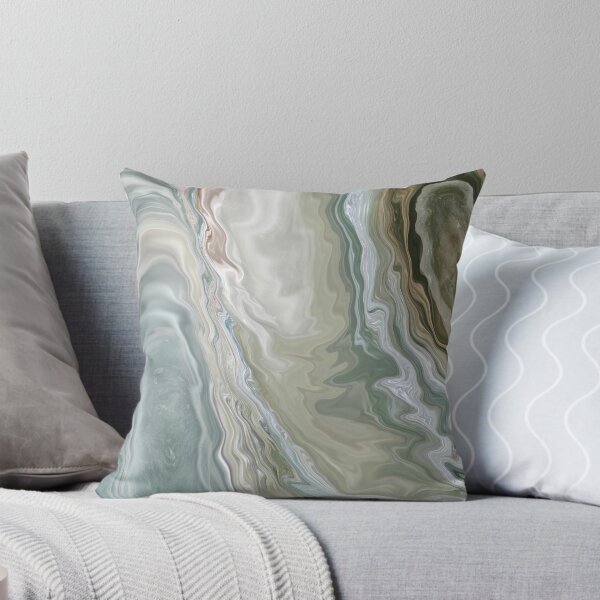 Item preview, Light green abstract painting  designed and sold by Mirandum.