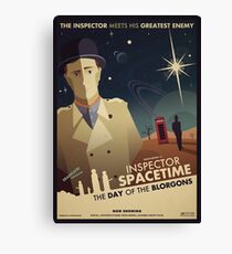 Inspector Spacetime: Day of the Blorgons Canvas Print