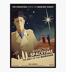 Inspector Spacetime: Day of the Blorgons Photographic Print