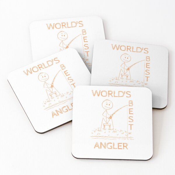 Item preview, World's Best Angler. World's Best Fisherman.  designed and sold by Artloverperson1.