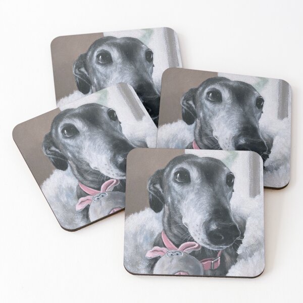 Item preview, Portrait of a Greyhound.. designed and sold by The Art of Steve Sanderson.
