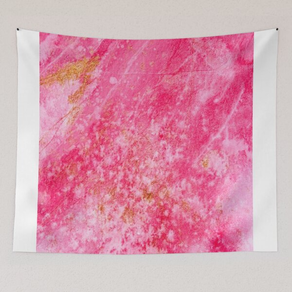 Item preview, Pink and Gold colorful abstract art  designed and sold by EverAfterArtAli.