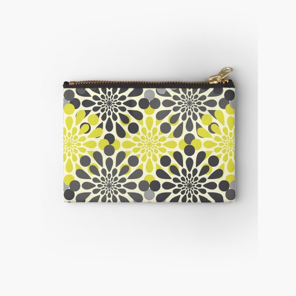 Item preview, Yellow and Gray Flower Pattern designed and sold by katiemarie2013.