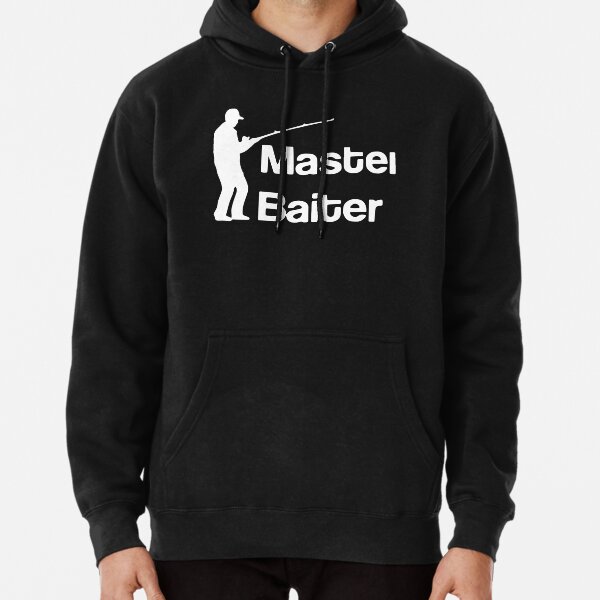 MASTER BAITER Funny Fishing hoodie sweatshirt Pullover Hoodie