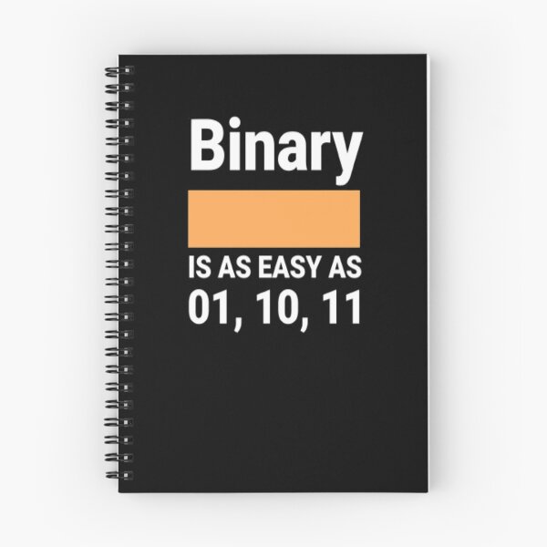 Item preview, Binary Is As Easy As 01,10,11 Binary Humor Gift  designed and sold by Zoo-Moo.