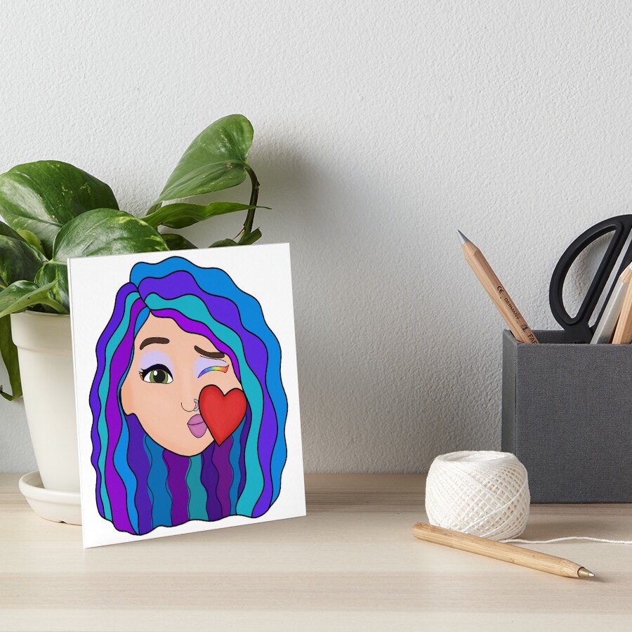 Item preview, Art Board Print designed and sold by LessyKBear.