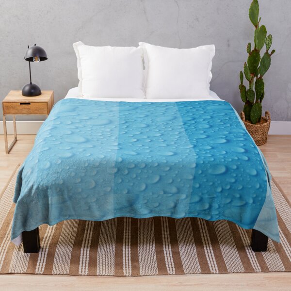 Item preview, Blue Gradient Water Drop Bubbles designed and sold by VicEllisArt.