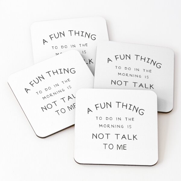Item preview, A Fun Thing To Do In the Morning Is Not Talk To Me Shirt, Coworker Gift, Funny Shirt, Gift for Friend, Coffee Before Talkie, Coffee Shirt Essential T-Shirt designed and sold by bigfamilytee.