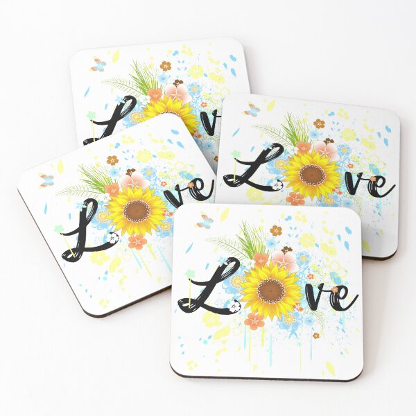 Item preview, Artístico Paint Splash Girasol Amor designed and sold by LovenLaughter.