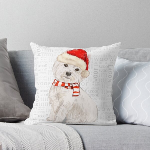 Item preview, West Highland Terrier Christmas Dog designed and sold by SalonOfArt.