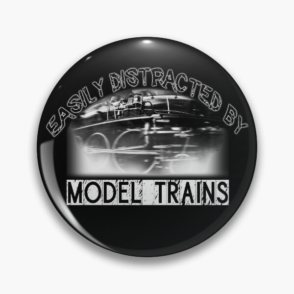 Item preview, Easily distracted by model trains classic steam locomotive stylish train design designed and sold by UrTops.