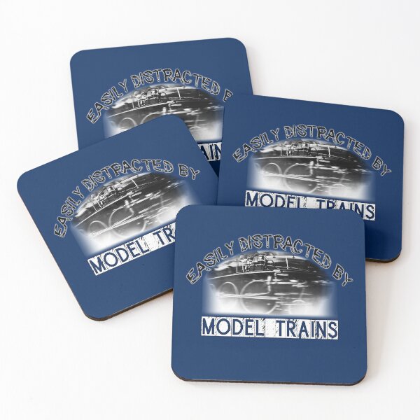 Item preview, Easily distracted by model trains classic steam locomotive stylish train design designed and sold by UrTops.