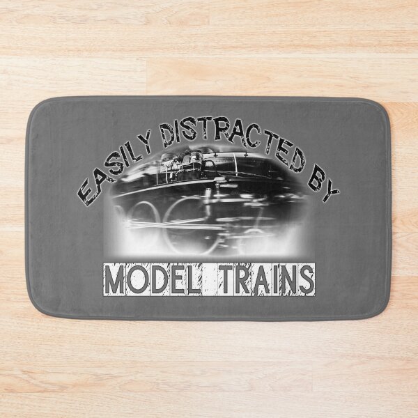 Item preview, Easily distracted by model trains classic steam locomotive stylish train design designed and sold by UrTops.