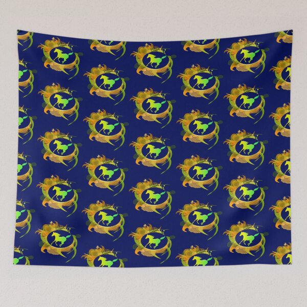 Item preview, Abstract Faster Horse Pattern designed and sold by Zareen Sayyed.