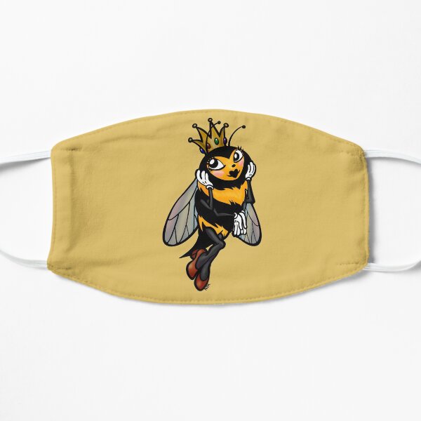 Queen Bee--Just a Little Bit Extra Flat Mask