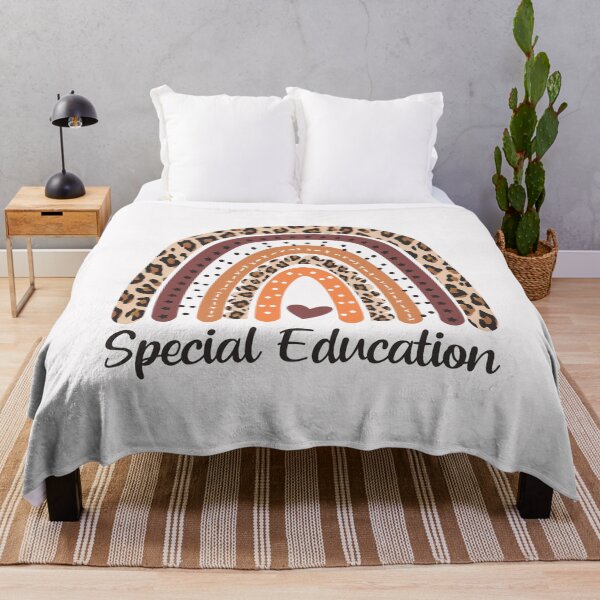 Item preview, Special Education Teacher SPED Squad Leopard Rainbow Special Ed designed and sold by clothesy7.