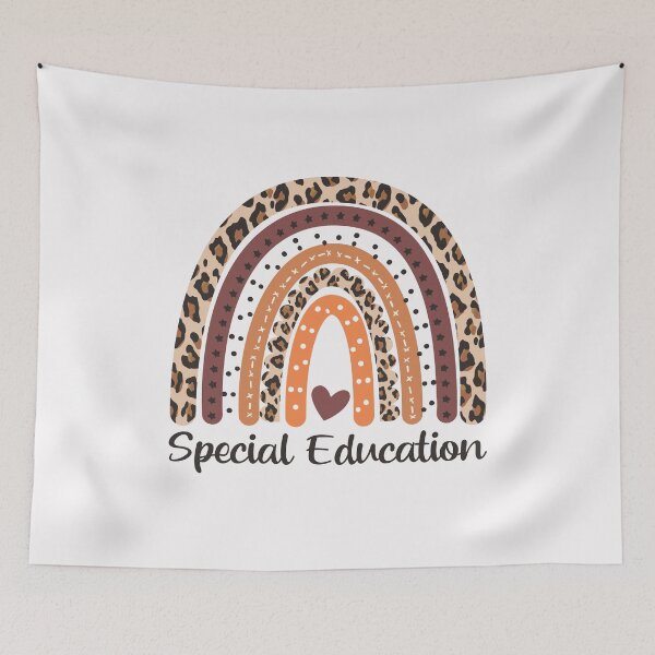 Item preview, Special Education Teacher SPED Squad Leopard Rainbow Special Ed designed and sold by clothesy7.