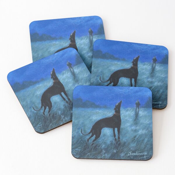 Item preview, Black dog blue moon.. designed and sold by The Art of Steve Sanderson.