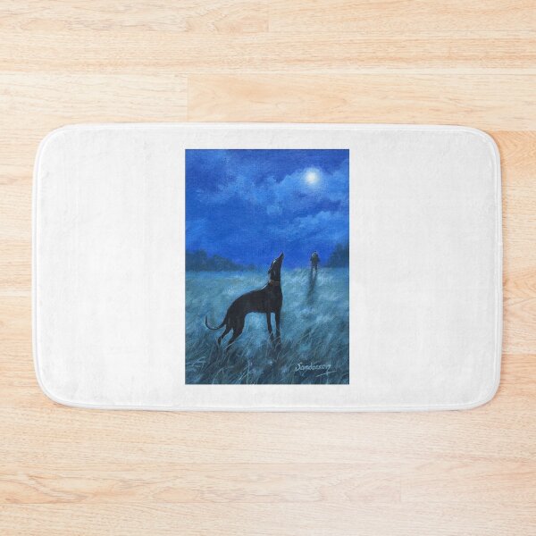 Item preview, Black dog blue moon.. designed and sold by The Art of Steve Sanderson.