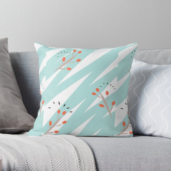 Flowers Throw Pillow