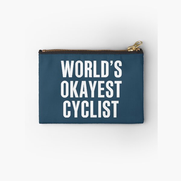 Item preview, Worlds Okayest Cyclist designed and sold by CeciLop.