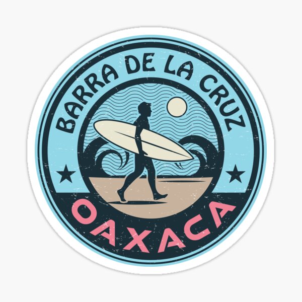 "Barra de la Cruz, Oaxaca, Mexico" Sticker for Sale by studio838