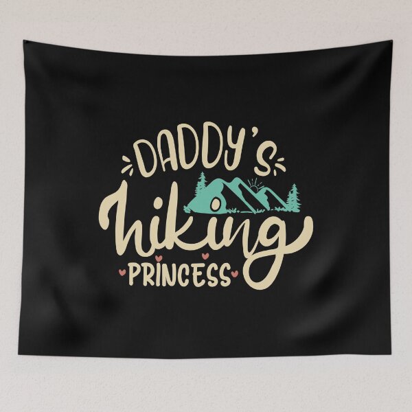 Item preview, Daddys hiking princess dark designed and sold by Kidzz.