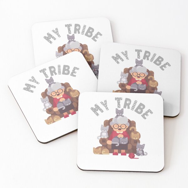 Item preview, My Tribe - cats galore designed and sold by IAmWomanstore.