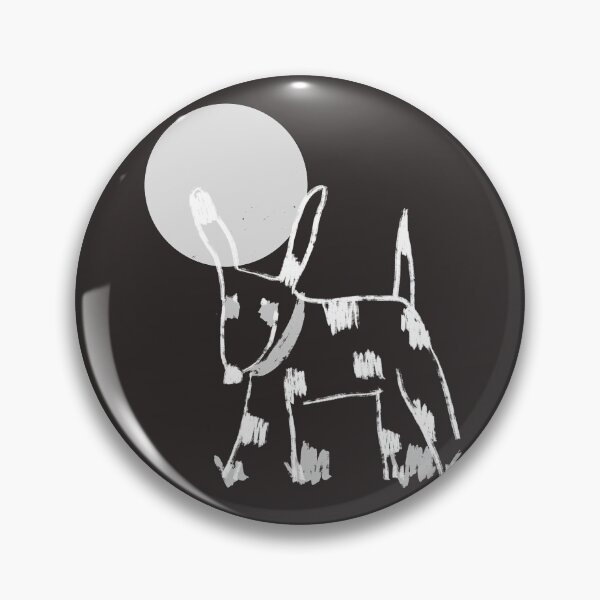 Item preview, Spooky dog in the moonlight designed and sold by utopianpioneer.
