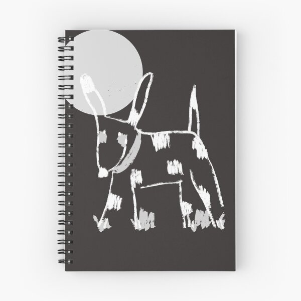Item preview, Spooky dog in the moonlight designed and sold by utopianpioneer.