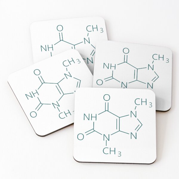 Item preview, Caffeine Chemistry Symbol designed and sold by beccajean1.