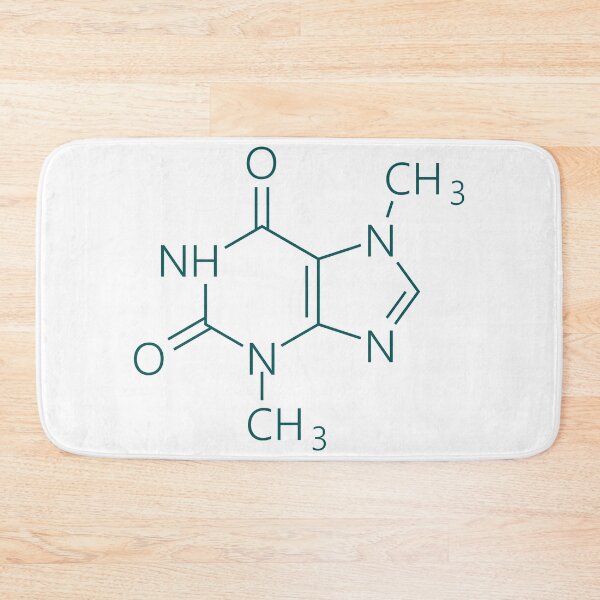 Item preview, Caffeine Chemistry Symbol designed and sold by beccajean1.