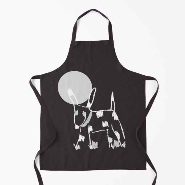 Item preview, Spooky dog in the moonlight designed and sold by utopianpioneer.