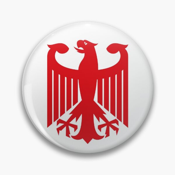 Artikelvorschau, Deutscher Adler-Emblem | rot entworfen und verkauft von Oliveirallan.
