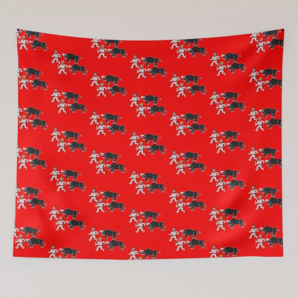 Item preview, Running of the bulls in Pamplona designed and sold by chachipirumis.