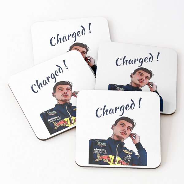 Item preview, Charged for F1 World Championship Max Verstappen designed and sold by So Witcasm ?.