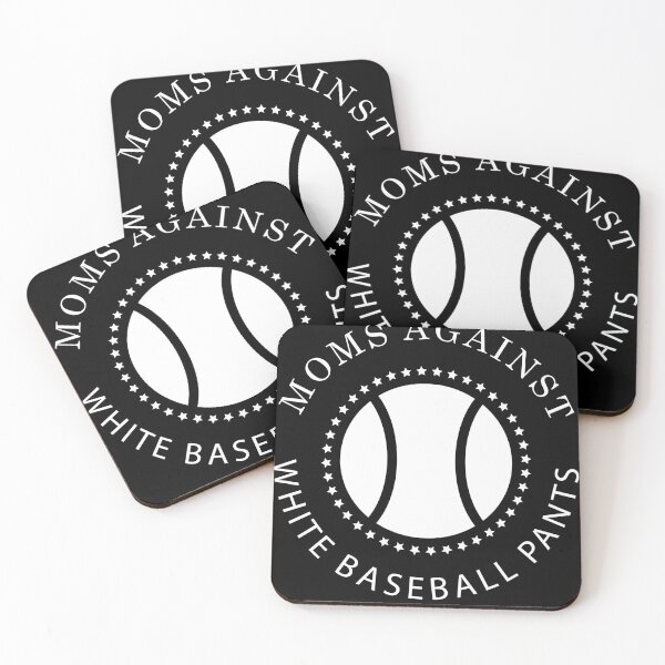 Item preview, MOMS AGAINST WHITE BASEBALL PANTS designed and sold by felric.