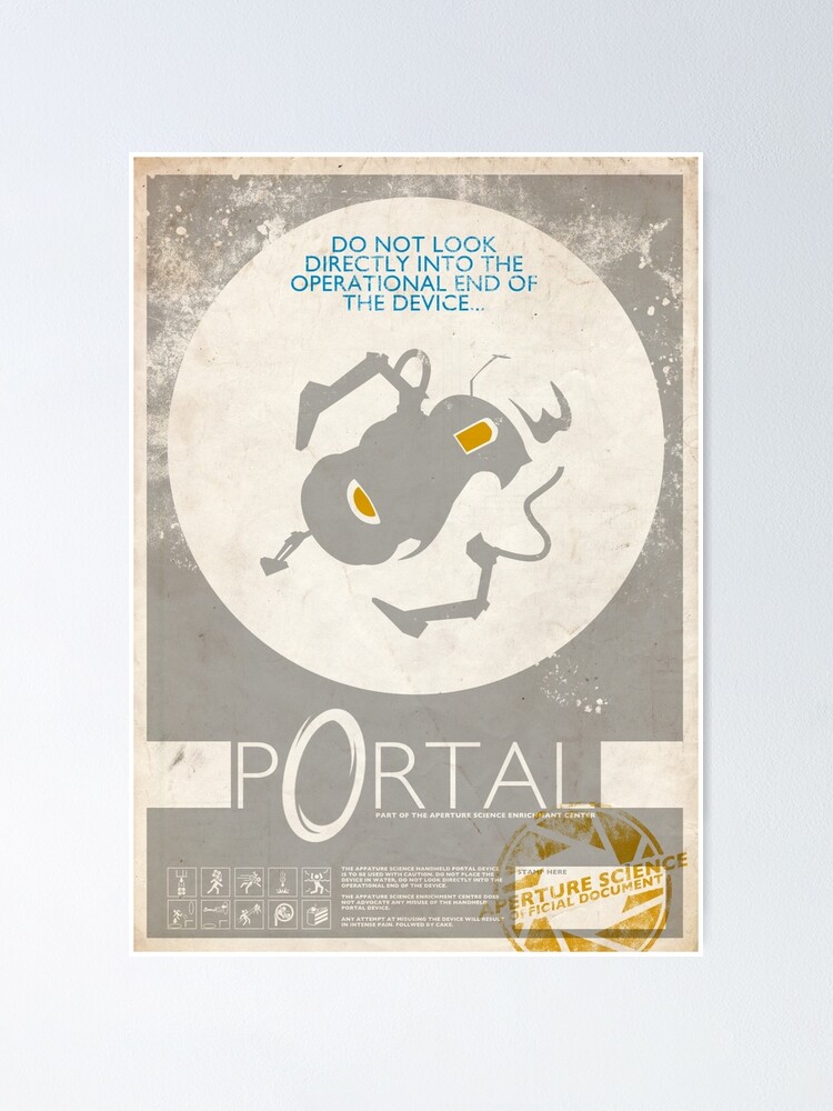 Alternate view of Portal Poster