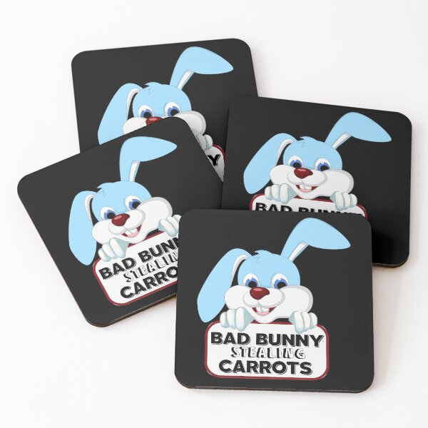 Item preview, Bad Bunny Stealing Carrot designed and sold by eajob.