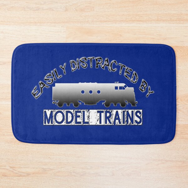 Item preview, Easily distracted by model trains classic diesel locomotive stylish train design designed and sold by UrTops.