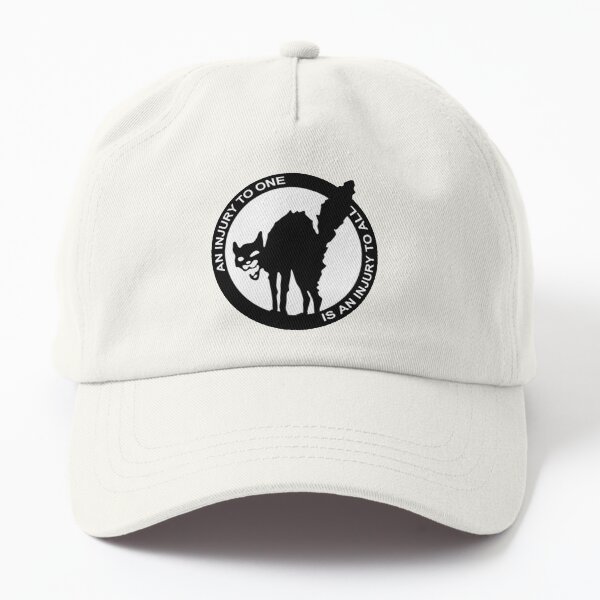 AN Injury To One Is An Injury To All - Anarcho-Syndicalist Logo Dad Hat