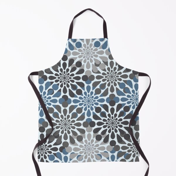 Item preview, Blue and Gray Flower Pattern designed and sold by katiemarie2013.